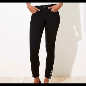 LOFT Black Jeans